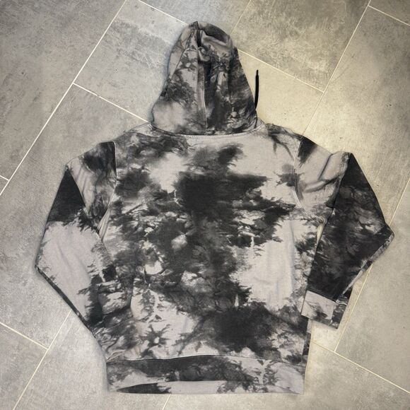 AC/DC Official High Voltage Pullover Hoodie - Men's Medium - Tie-Dye Gray - Picture 8 of 8